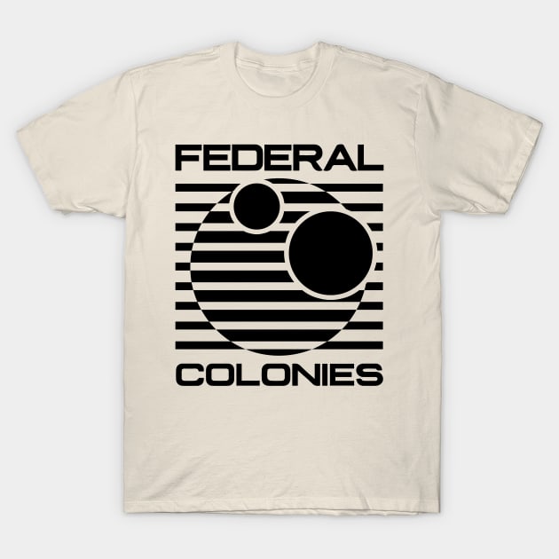 Federal Colonies T-Shirt by mech4zone
